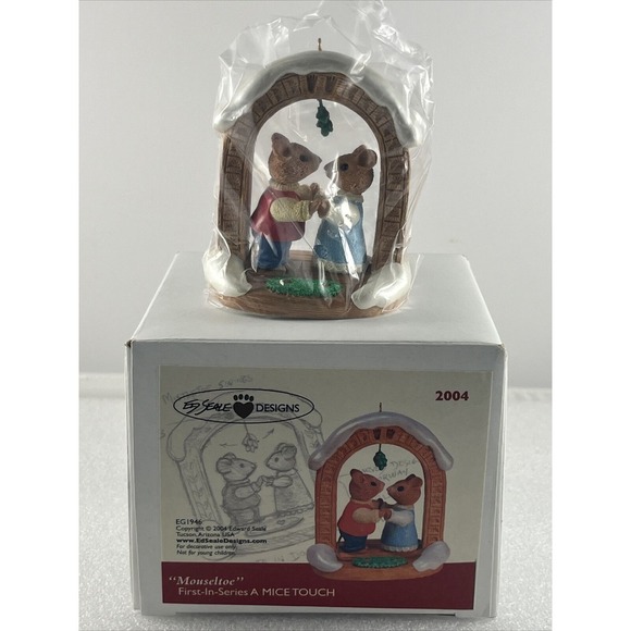 Ed Seale - 2004 Mouseltoe First In Series A Mice Touch EG1946 Collectible -‎ New - Picture 1 of 8